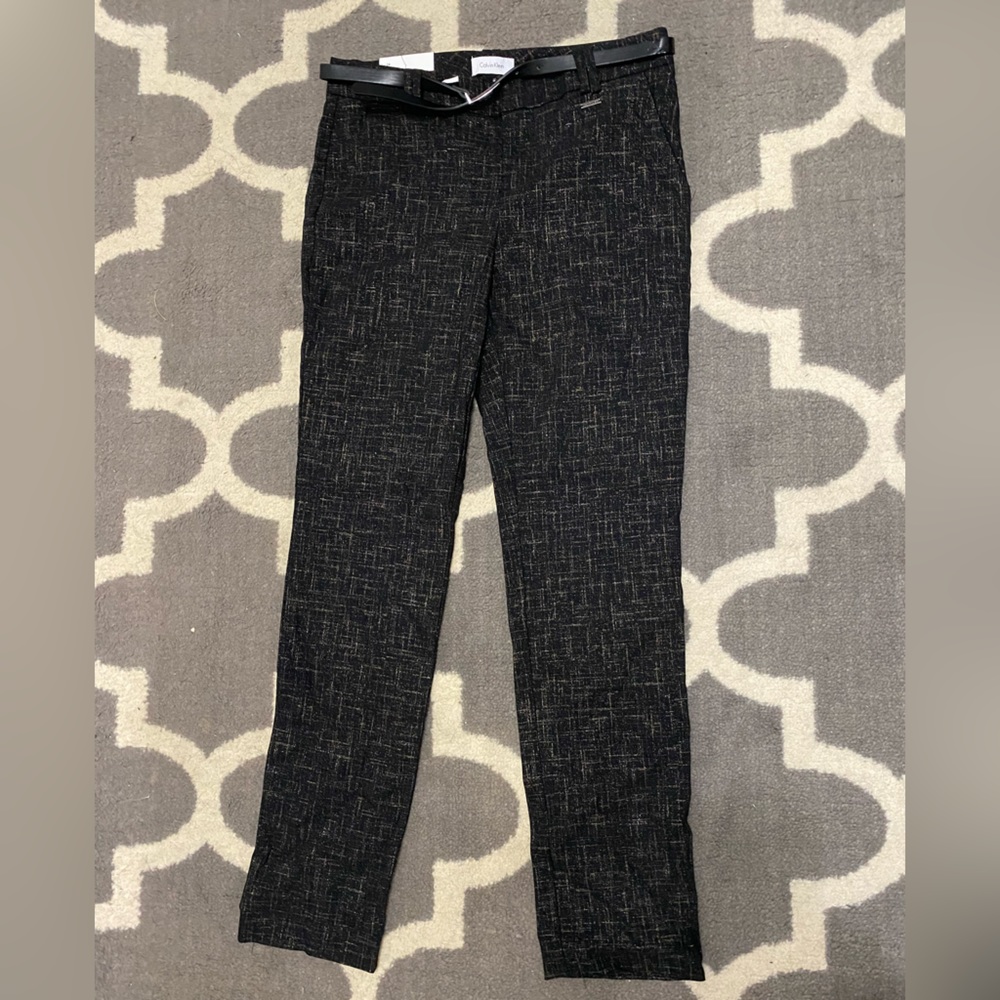 NWT! Calvin Klein Dress Pants with Belt